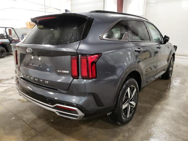 2021 KIA SORENTO EX VIN: 5XYRH4LF6MG032796