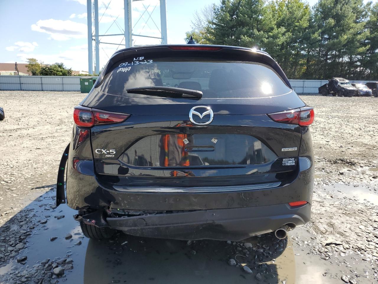 2022 MAZDA CX-5 PREMIUM VIN:JM3KFBDM7N0641256