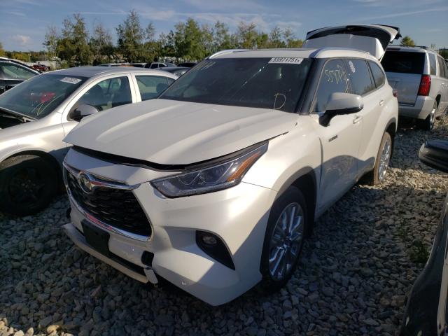 2021 TOYOTA HIGHLANDER HYBRID LIMITED VIN: 5TDXBR***********