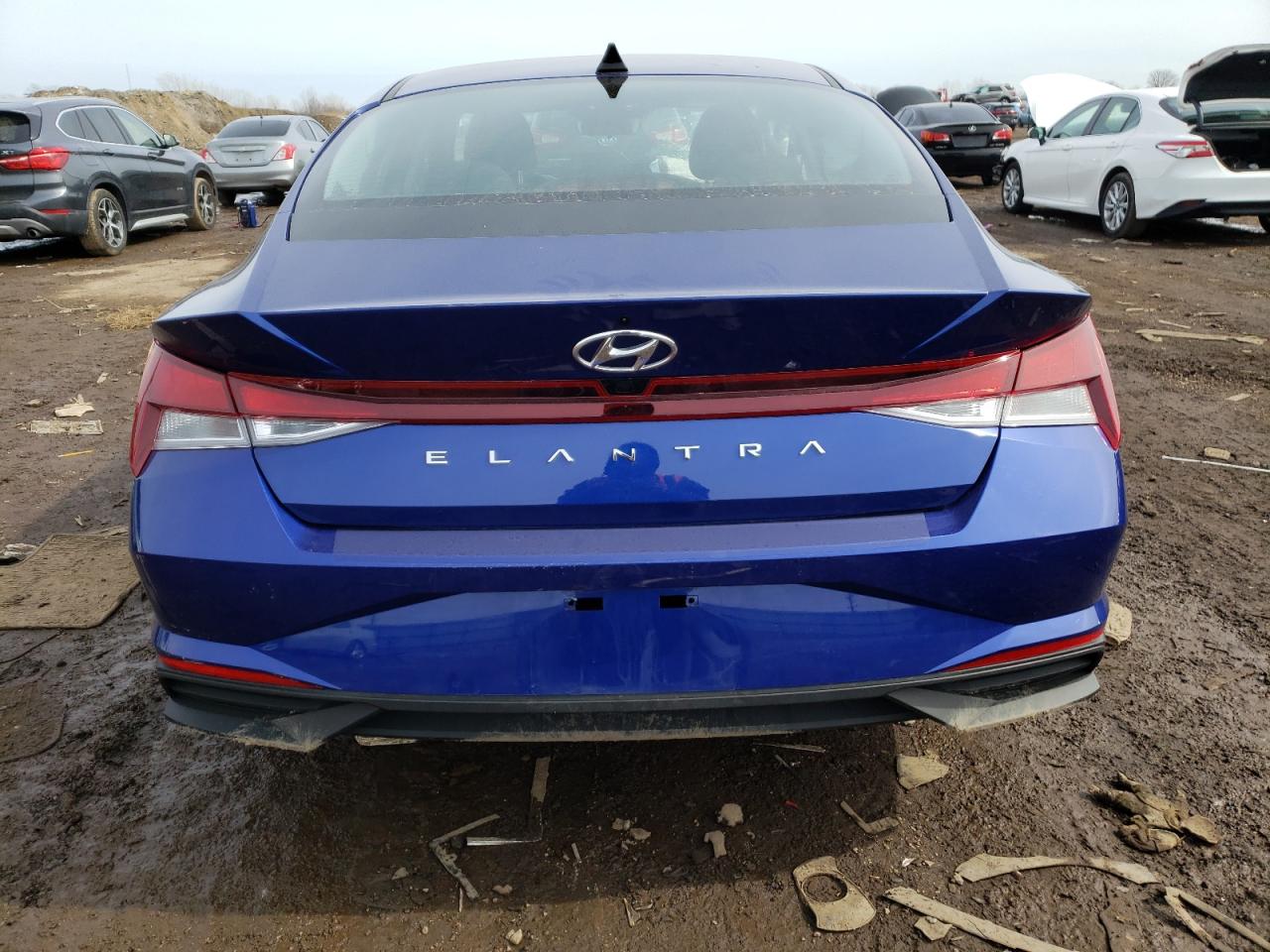 2022 HYUNDAI ELANTRA SEL VIN:5NPLS4AG6NH086144