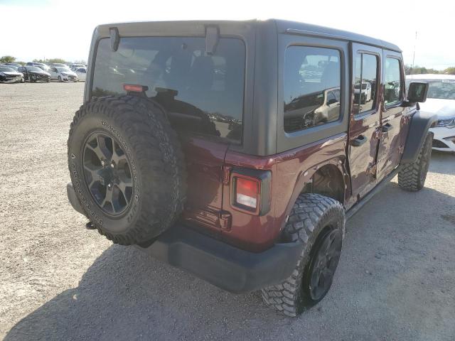 2021 JEEP WRANGLER UNLIMITED SPORT VIN: 1C4HJXDG1MW743964