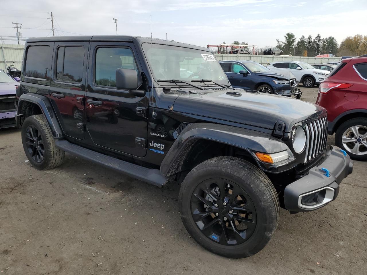 2022 JEEP WRANGLER UNLIMITED SAHARA 4XE VIN:1C4JJXP67NW270772