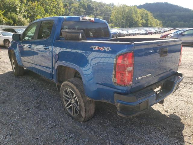 2021 CHEVROLET COLORADO VIN: 1GCGTBENXM1122192