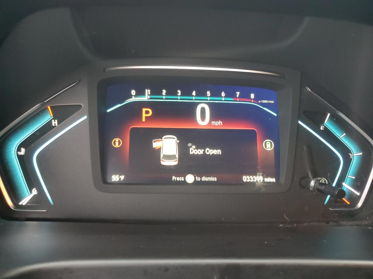 2022 HONDA ODYSSEY TOURING VIN:5FNRL6H82NB005401