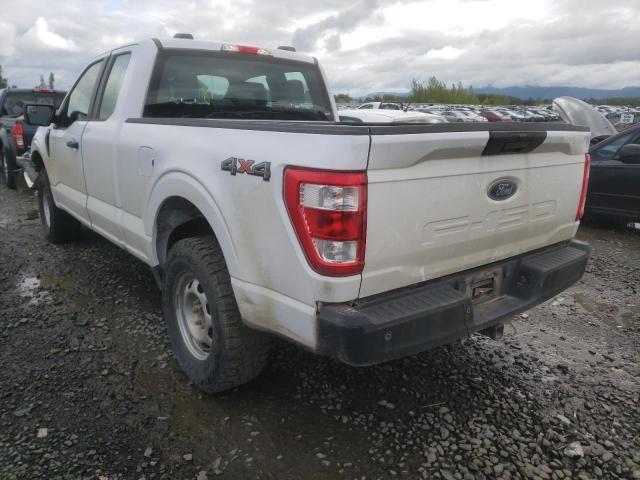 2021 FORD F150 SUPER CAB VIN: 1FTFX1E53MKD70210