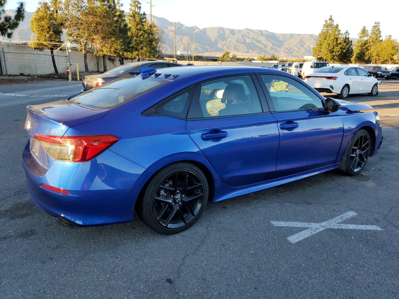 2022 HONDA CIVIC SPORT VIN:2HGFE2F55NH585379