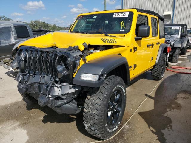 2021 JEEP WRANGLER UNLIMITED SPORT VIN: 1C4HJXDNXMW749213