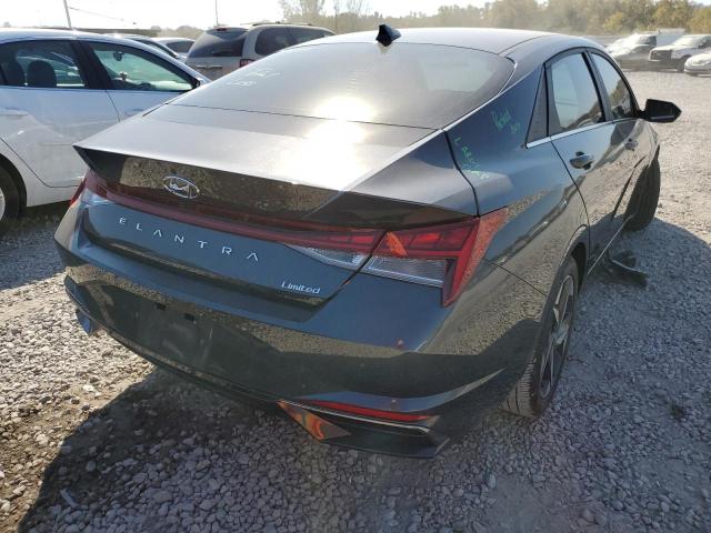 2021 HYUNDAI ELANTRA LIMITED VIN: 5NPLP4AG8MH010618