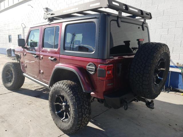 2021 JEEP WRANGLER UNLIMITED RUBICON VIN: 1C4JJXFM9MW695618