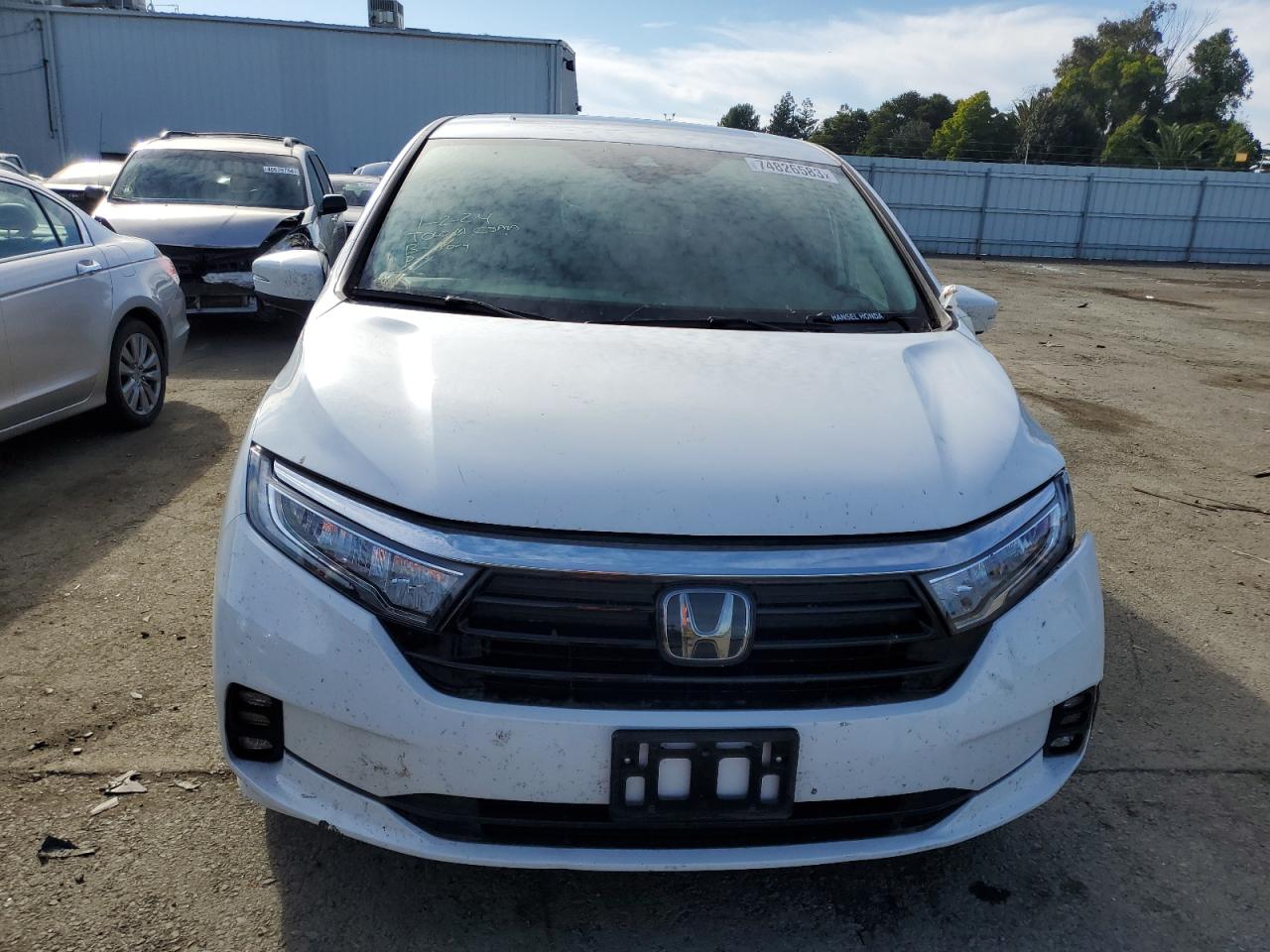 2022 HONDA ODYSSEY EXL VIN:5FNRL6H71NB014856