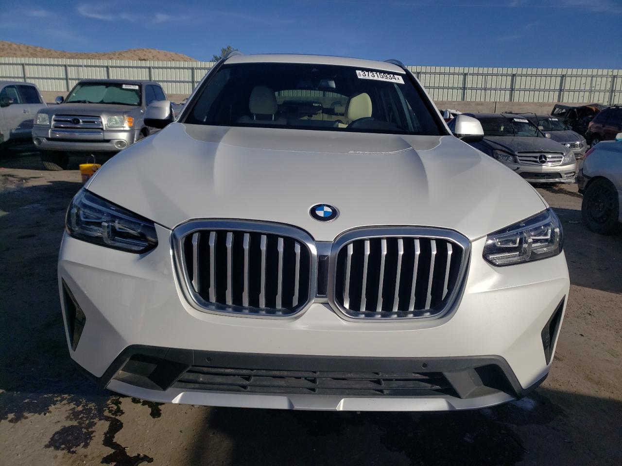 2022 BMW X3 XDRIVE30I VIN:5UX53DP01N9L16423