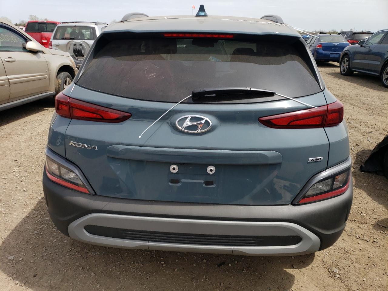 2022 HYUNDAI KONA SEL VIN:KM8K3CAB5NU895580
