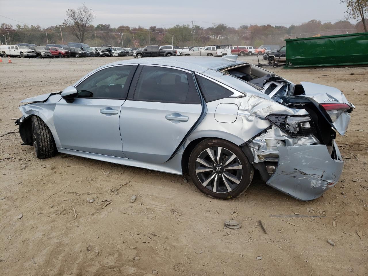 2022 HONDA CIVIC EX VIN:2HGFE1F71NH323192