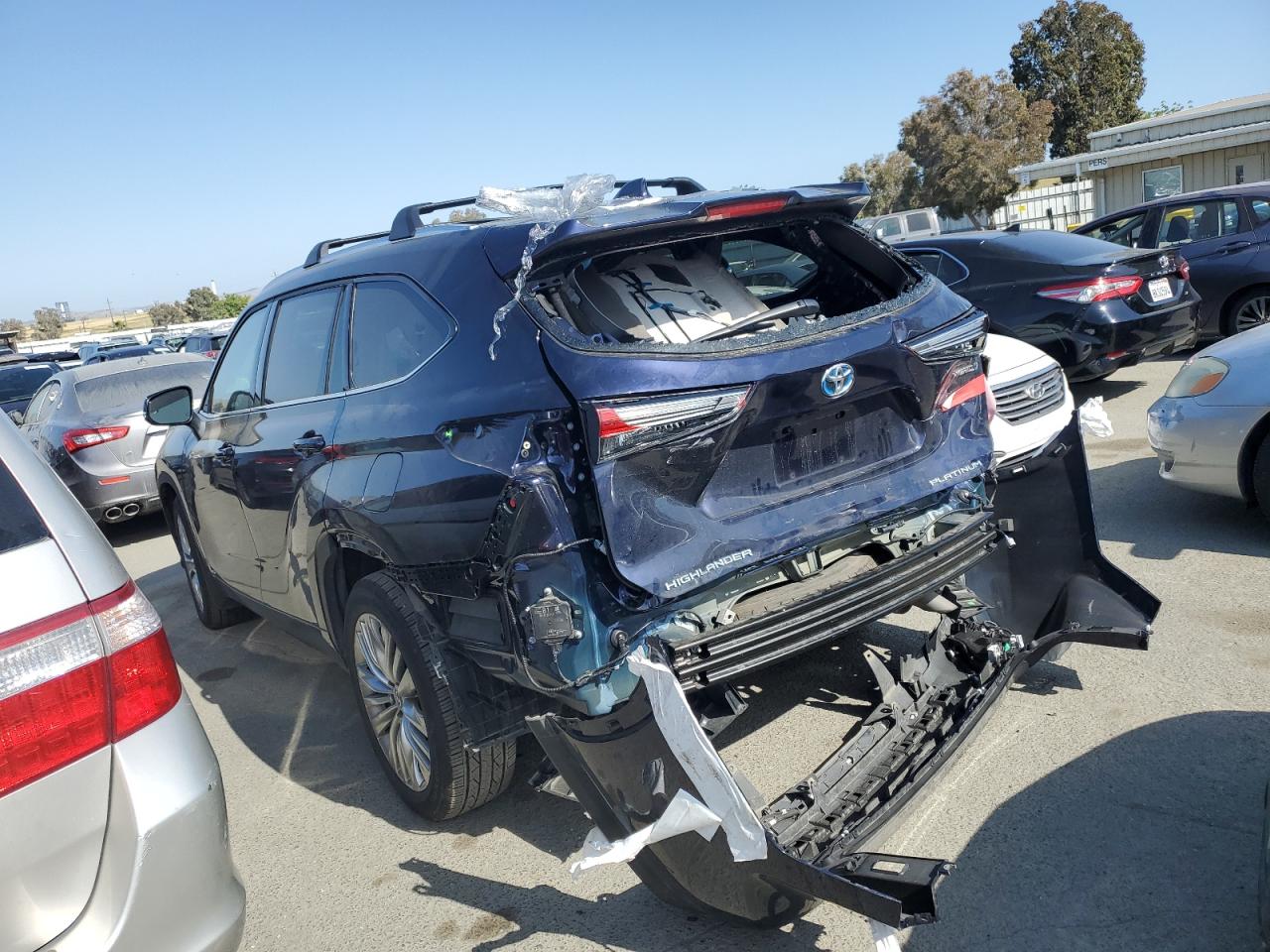2022 TOYOTA HIGHLANDER HYBRID PLATINUM VIN:5TDEBRCHXNS083219