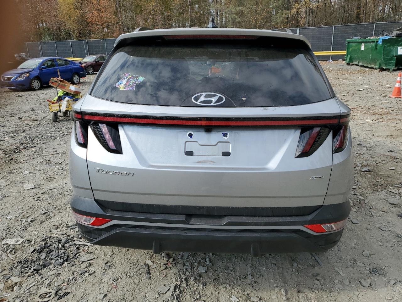 2022 HYUNDAI TUCSON SEL VIN:5NMJBCAE1NH080331