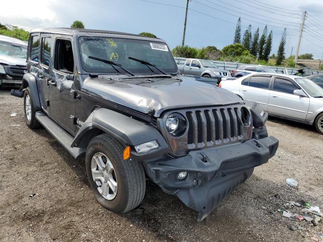 2021 JEEP WRANGLER UNLIMITED SPORT VIN: 1C4HJXDG5MW507737