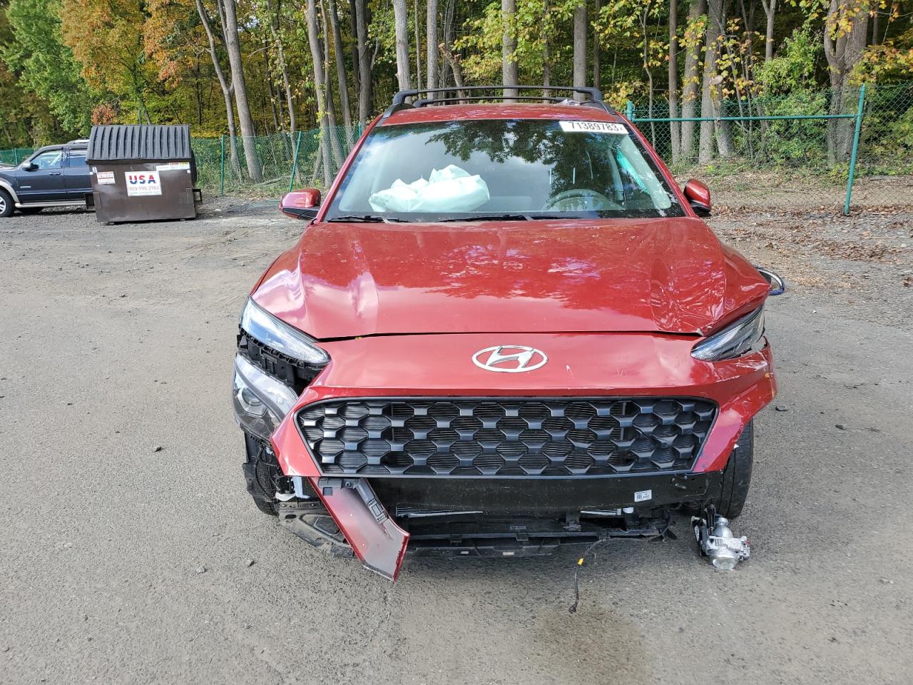 2022 HYUNDAI KONA SEL VIN:KM8K6CAB4NU807805