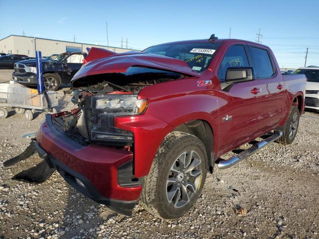 2021 CHEVROLET SILVERADO K1500 RST VIN: 3GCUYEED1MG410388