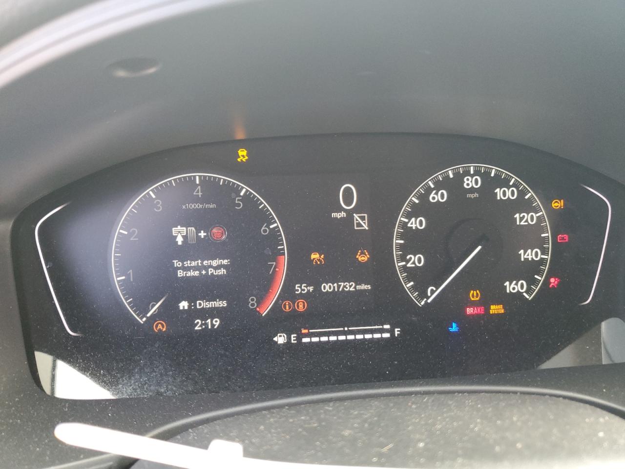 2023 HONDA CIVIC LX VIN:2HGFE2F29PH550000