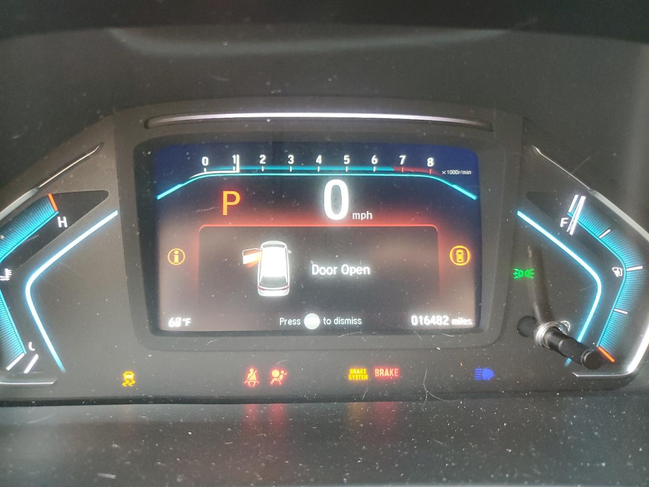 2023 HONDA ODYSSEY ELITE VIN:5FNRL6H98PB004927
