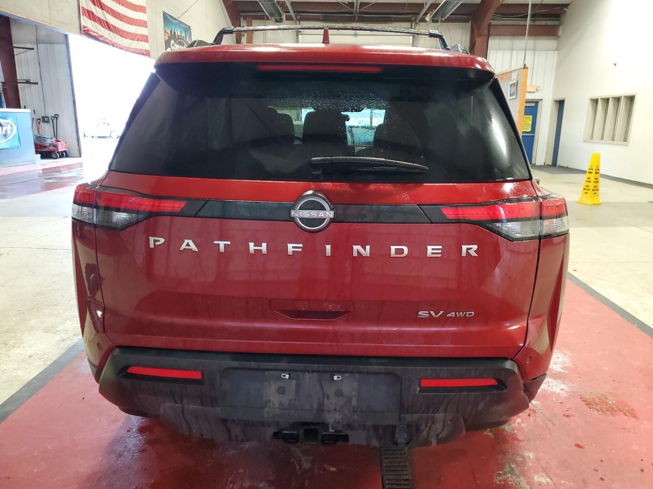 2022 NISSAN PATHFINDER SV VIN:5N1DR3BD9NC241355