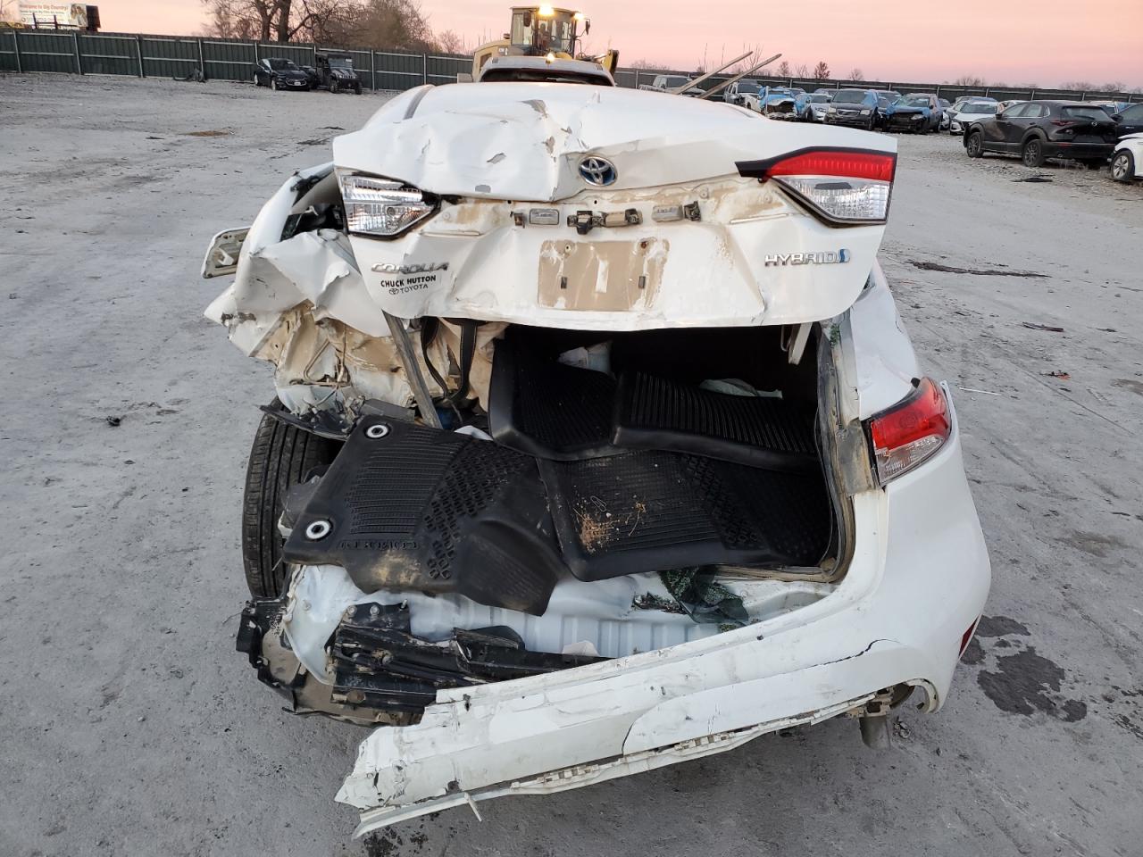 2022 TOYOTA COROLLA LE VIN:JTDEAMDE1NJ038113