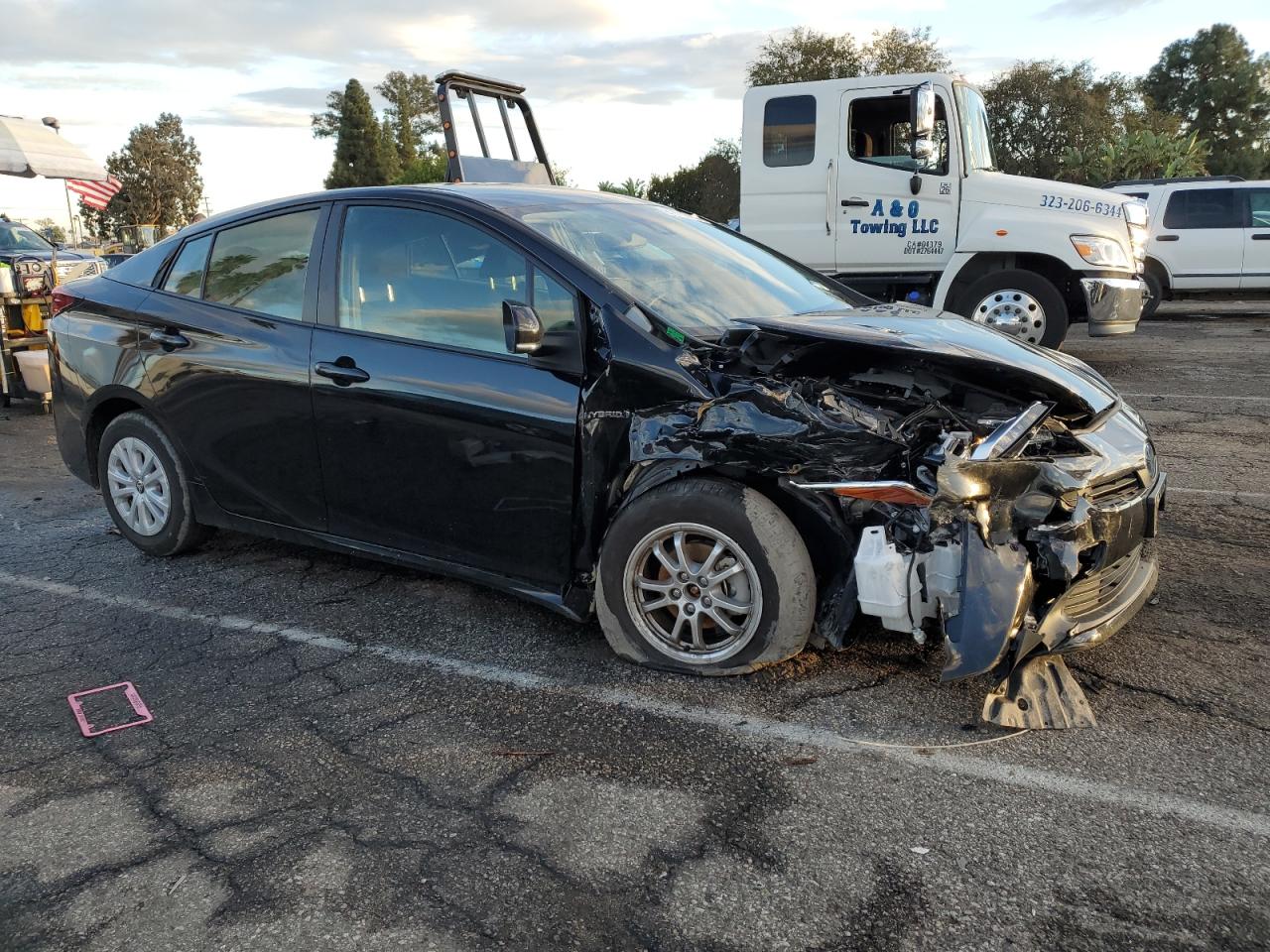 2022 TOYOTA PRIUS NIGHT SHADE VIN:JTDKAMFU5N3175843