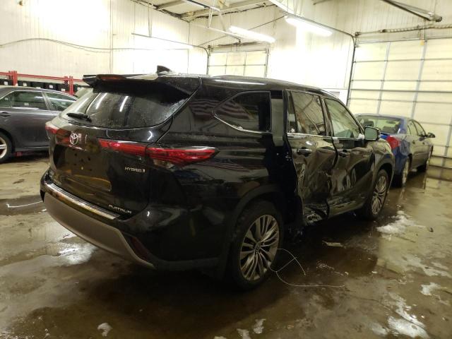 2021 TOYOTA HIGHLANDER HYBRID PLATINUM VIN: 5TDEBRCH2MS017942