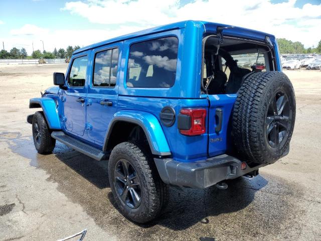 2021 JEEP WRANGLER UNLIMITED SAHARA VIN: 1C4HJX***********