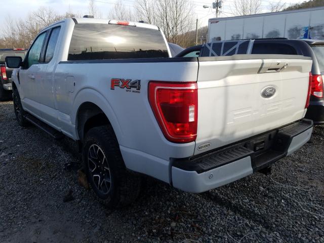 2021 FORD F150 SUPER CAB VIN: 1FTFX1E55MKD25592