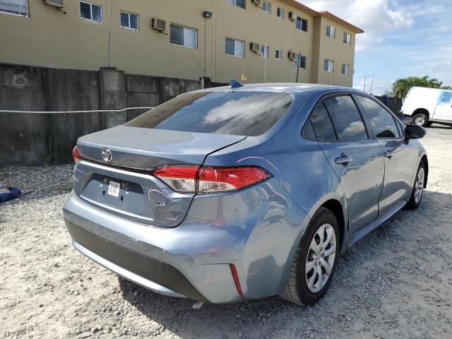 2021 TOYOTA COROLLA LE VIN: JTDEPMAE4MJ118202