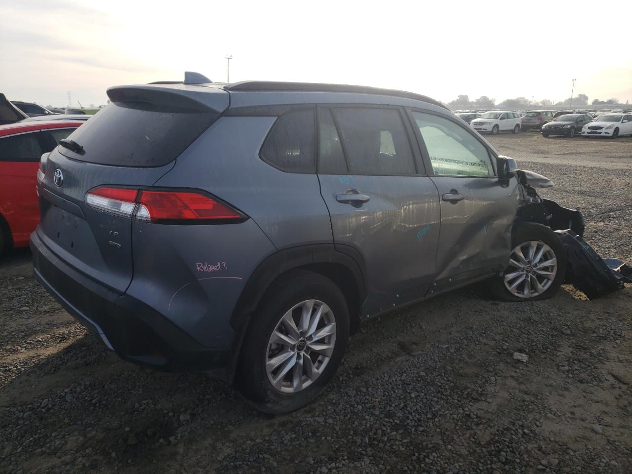 2022 TOYOTA COROLLA CROSS LE VIN:7MUCAABG2NV031254