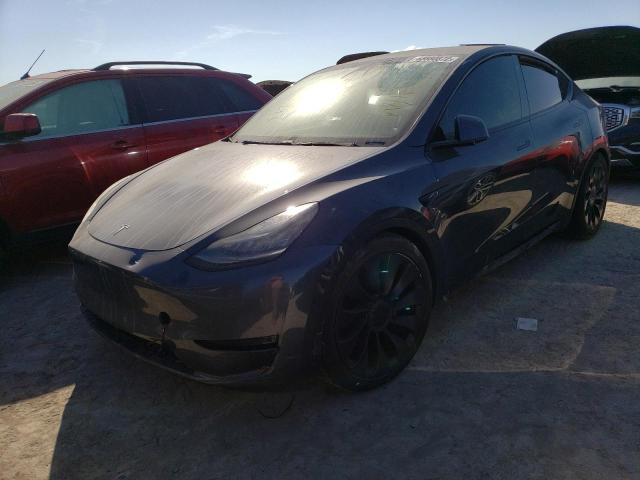 2021 TESLA MODEL Y VIN: 5YJYGDEF0MF072357