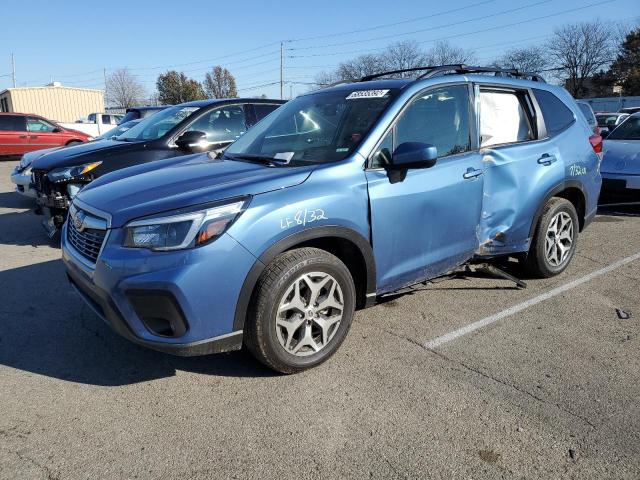 2021 SUBARU FORESTER PREMIUM VIN: JF2SKAJC4MH585157