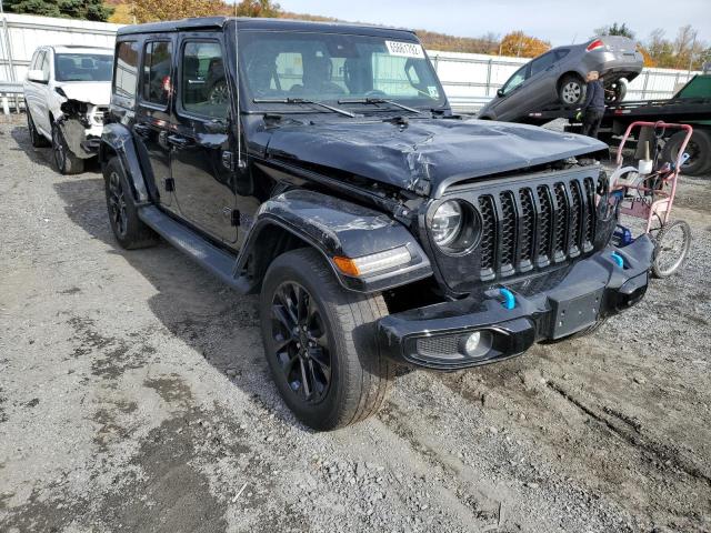 2021 JEEP WRANGLER UNLIMITED SAHARA 4XE VIN: 1C4JJXP62MW716390