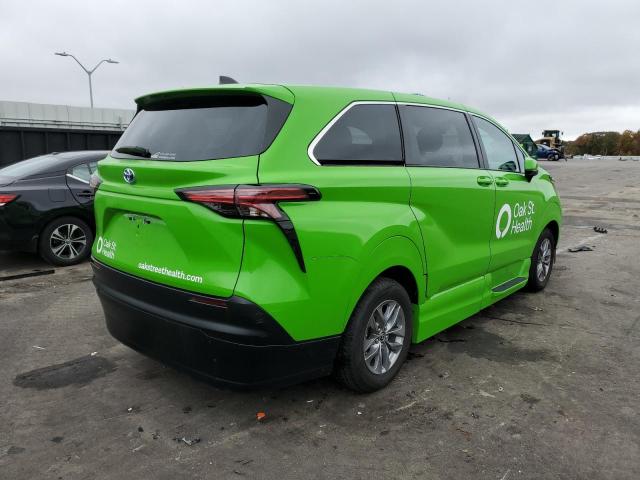 2021 TOYOTA SIENNA LE VIN: 5TDKSK***********