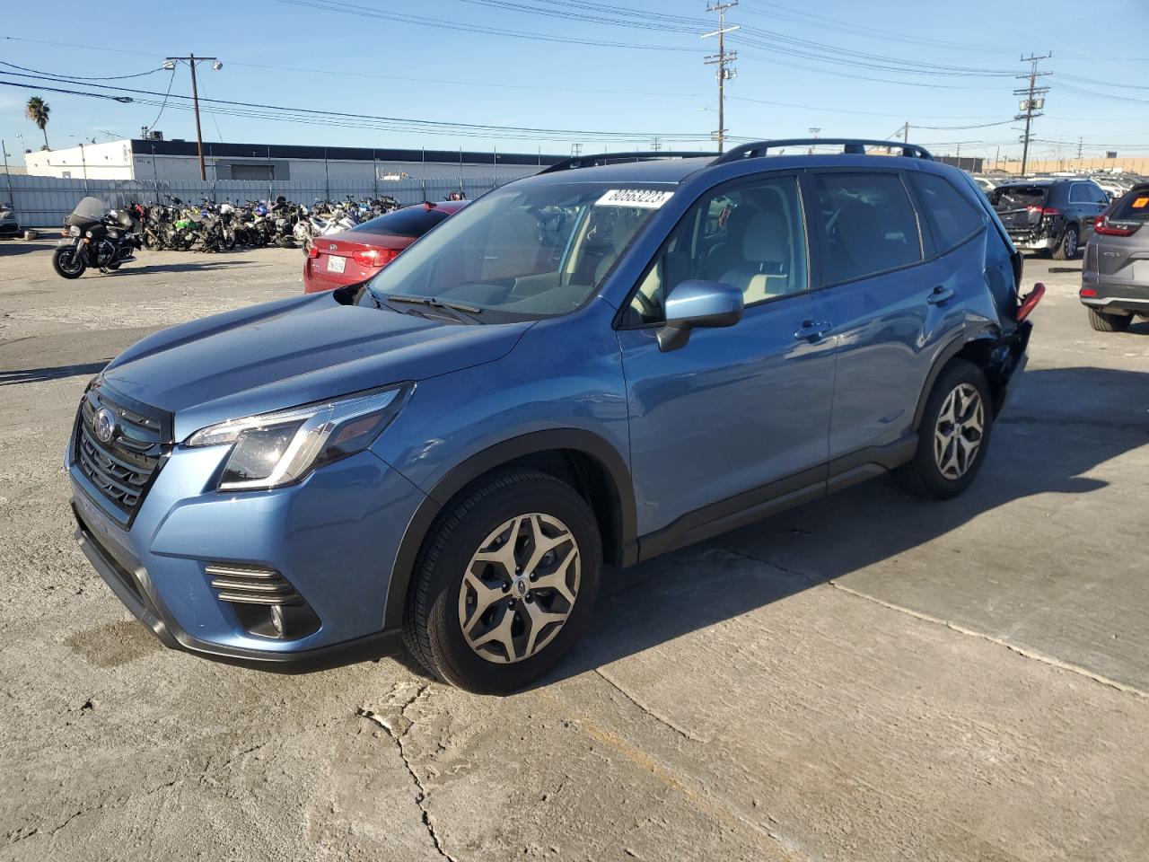 2023 SUBARU FORESTER PREMIUM VIN:JF2SKAEC1PH490036