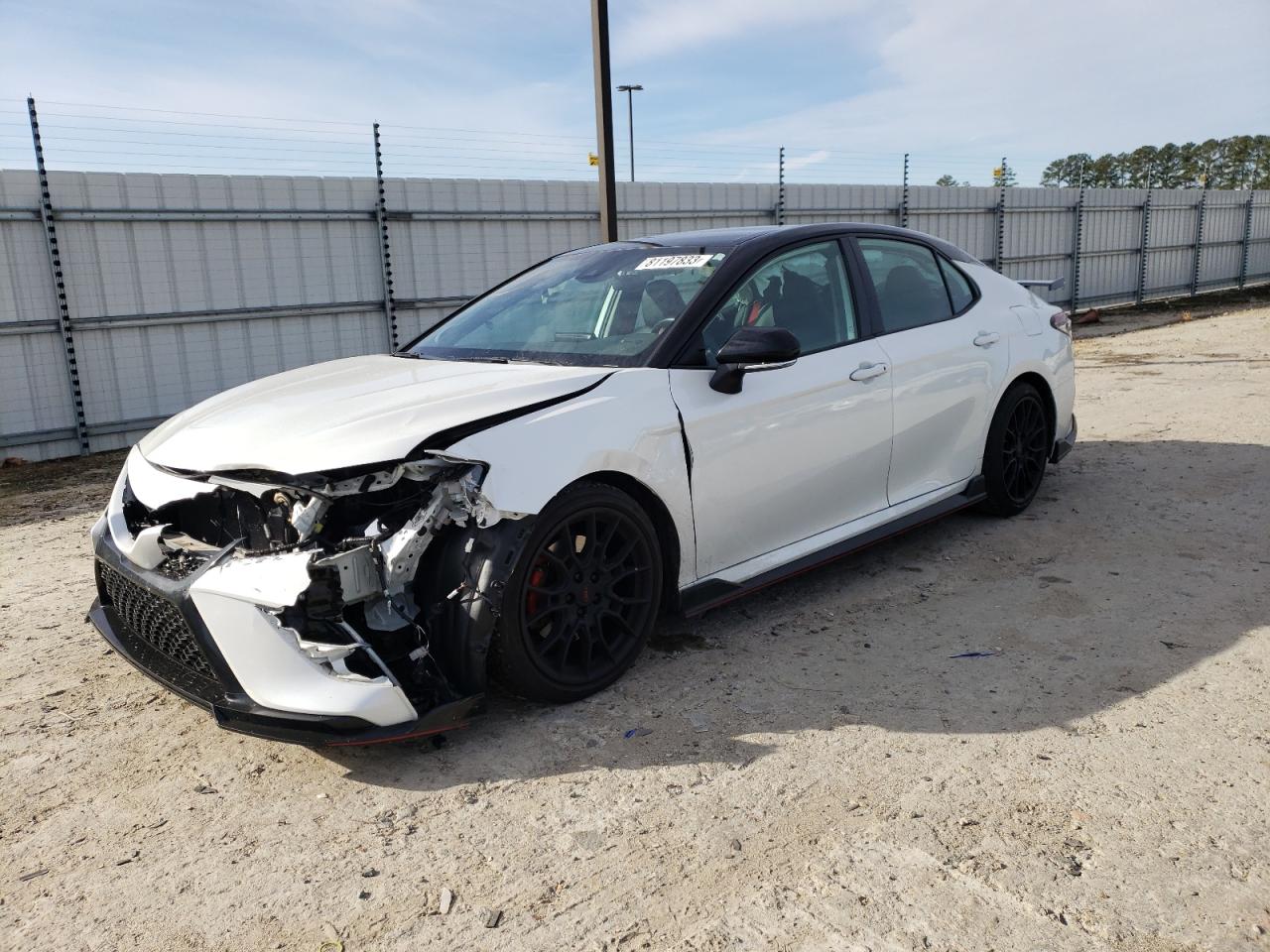2022 TOYOTA CAMRY TRD VIN:4T1KZ1AK1NU068579
