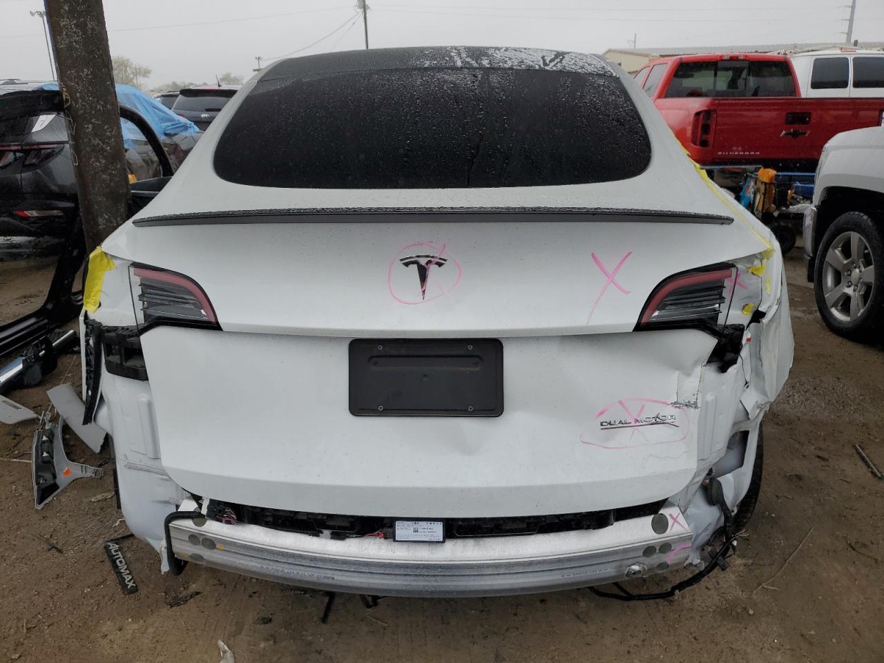 2022 TESLA MODEL Y  VIN:7SAYGDEF3NF390137