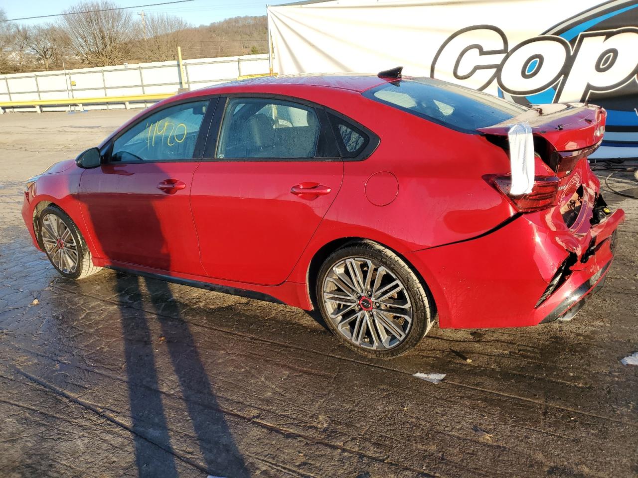 2022 KIA FORTE GT VIN:3KPF44ACXNE424749