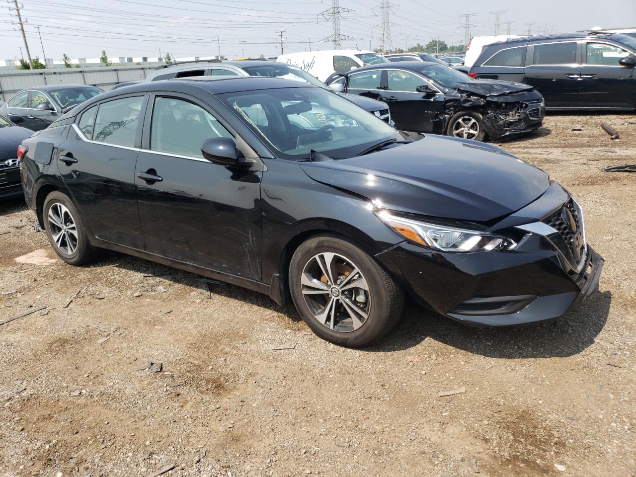 2022 NISSAN SENTRA SV VIN:3N1AB8CV8NY269027