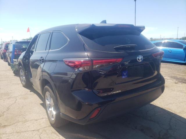 2021 TOYOTA HIGHLANDER L VIN: 5TDCZRAHXMS037331