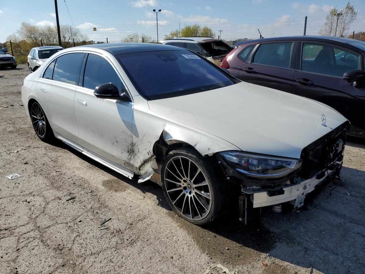 2022 MERCEDES-BENZ S 580 4MATIC VIN:W1K6G7GB9NA068598