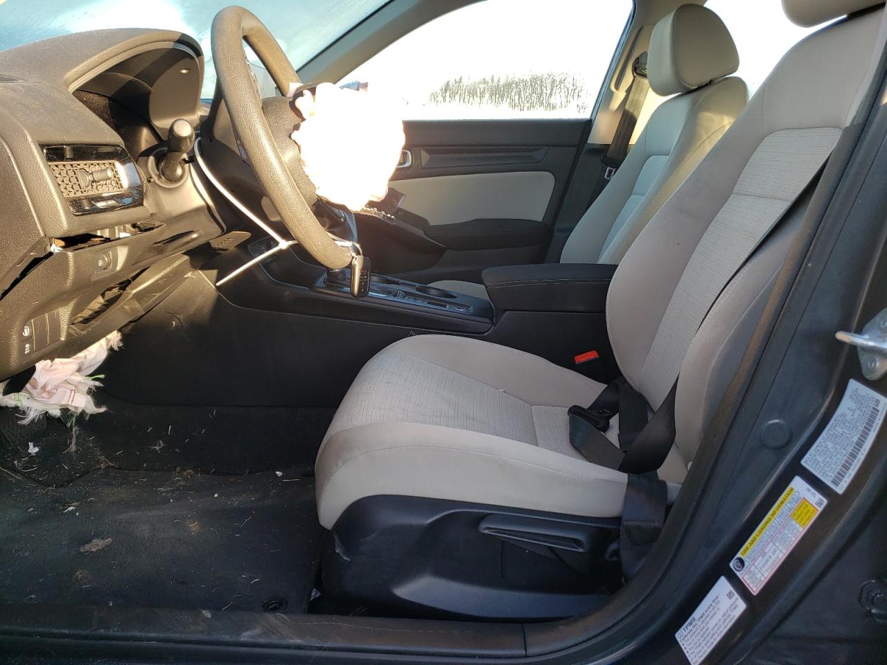 2022 HONDA CIVIC LX VIN:2HGFE2F27NH511659