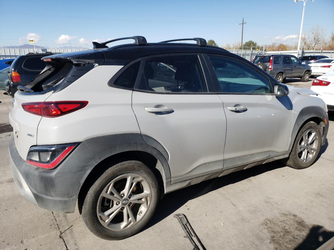 2022 HYUNDAI KONA SEL VIN:KM8K6CAB3NU834431