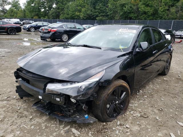 2021 HYUNDAI ELANTRA SEL VIN: KMHLM4AG1MU135941