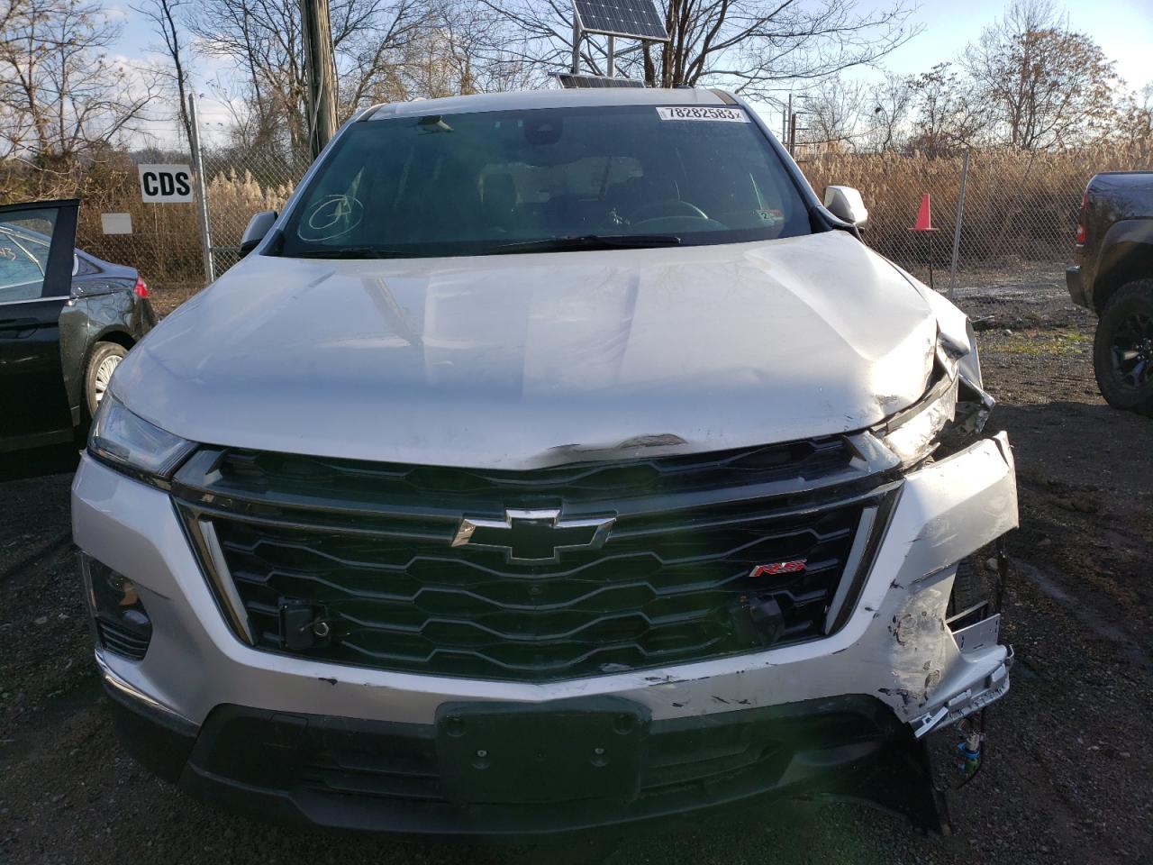 2022 CHEVROLET TRAVERSE RS VIN:1GNERJKW6NJ160296