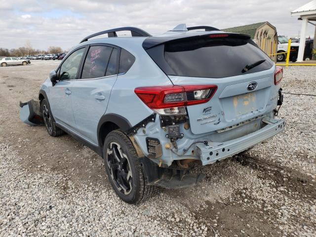 2021 SUBARU CROSSTREK LIMITED VIN: JF2GTHMC1M8240871