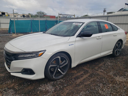 2022 HONDA ACCORD HYBRID SPORT VIN:1HGCV3F2XNA042557