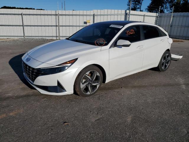 2021 HYUNDAI ELANTRA SEL VIN: 5NPLN4AG8MH011094